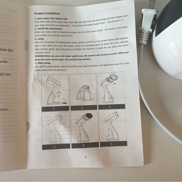 🐝🐝🐝 MagicPro clothes steamer, nearly new! EUC - Picture 9 of 11